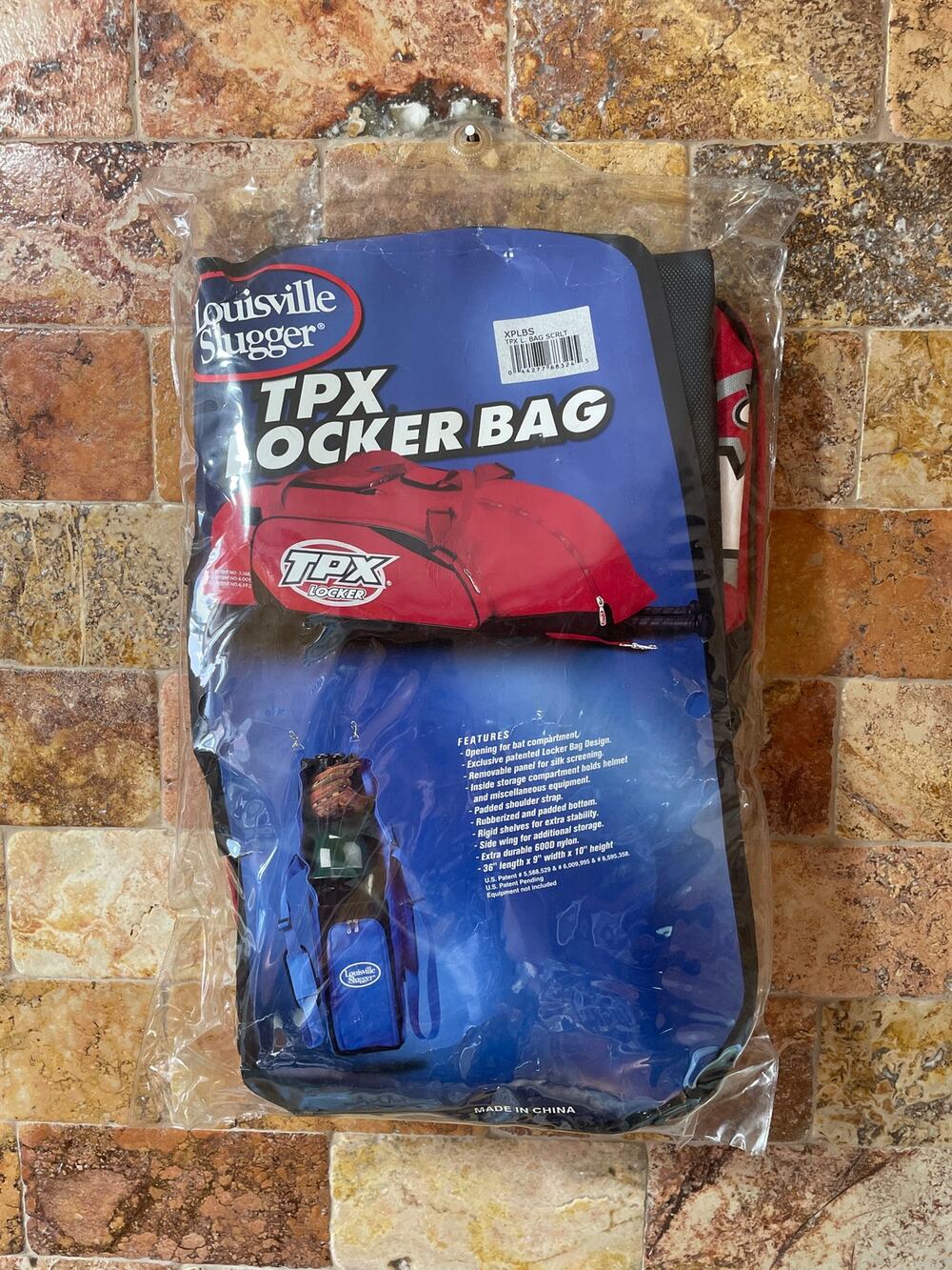 Louisville Slugger TPX Locker Bag XPLBS Red Black Baseball Softball Storage New